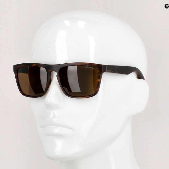 Quiksilver The Ferris Polarized matte tortoise/brown hd polarized sunglasses EQYEY03022-XMCP 9