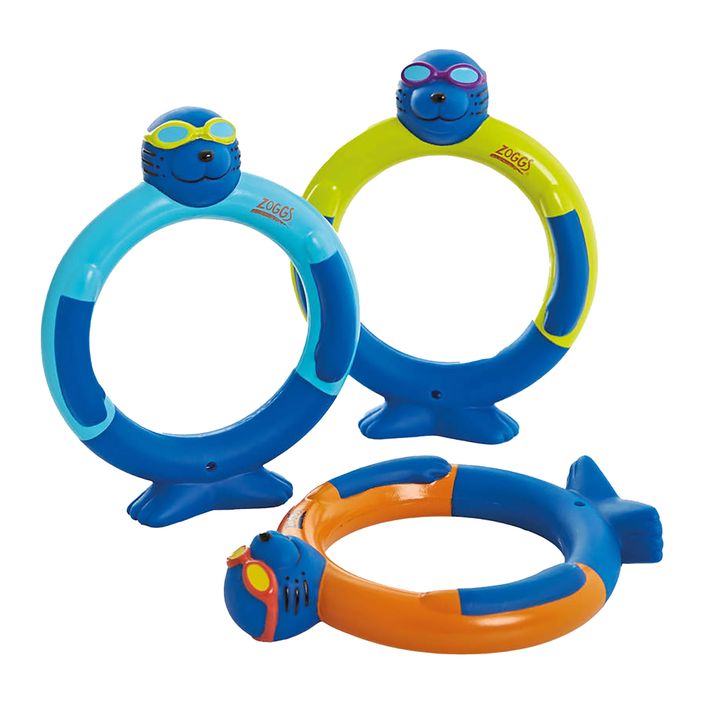Zoggs Zoggy Dive Rings 3pc blue 465391 fishing toys 2