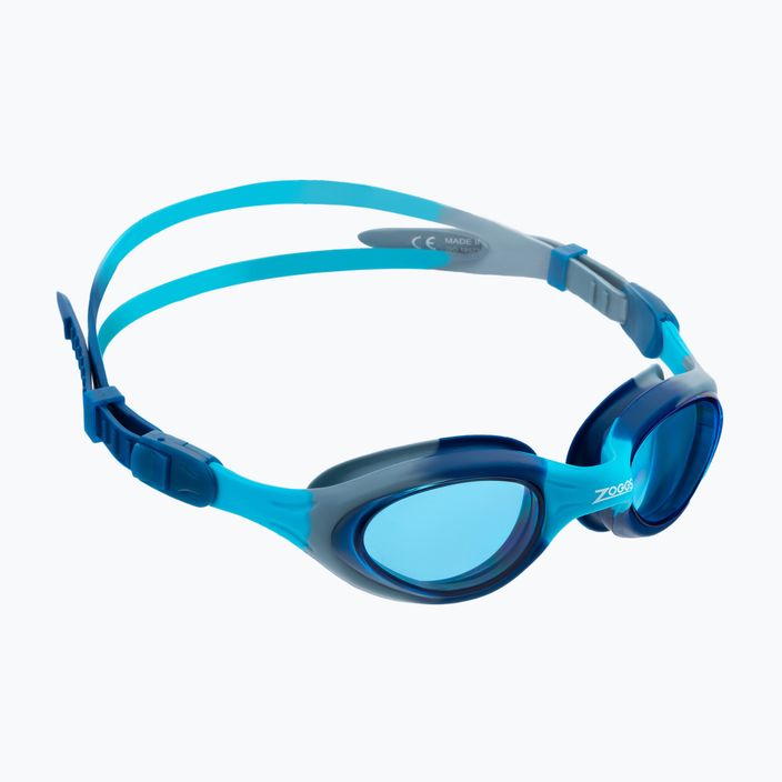 Zoggs Super Seal blue/camo/tint blue children's swimming goggles 461327