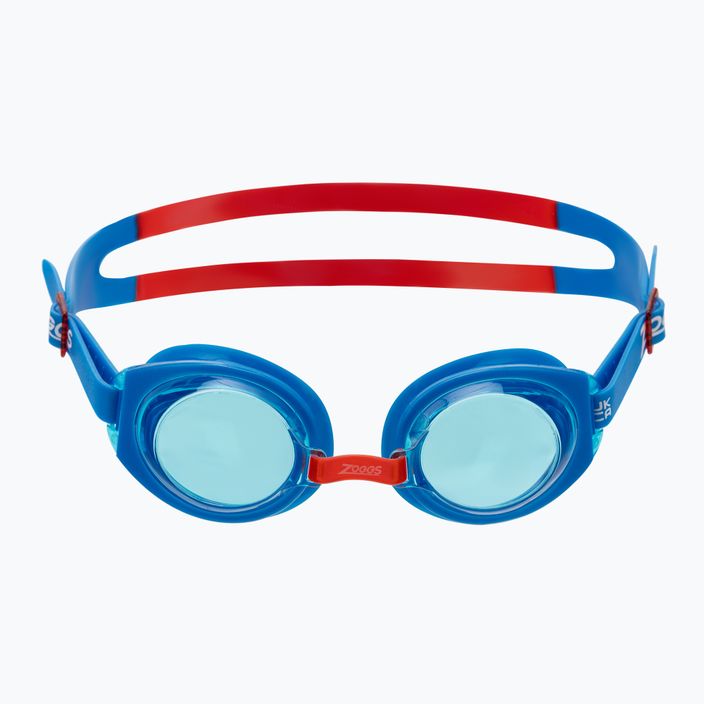 Zoggs Ripper blue/red/tint blue children's swimming goggles 461323 2