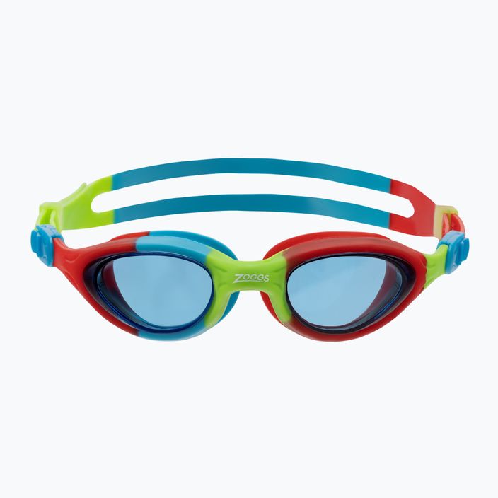 Zoggs Super Seal children's swimming goggles red/blue/green/tint blue 461327 2