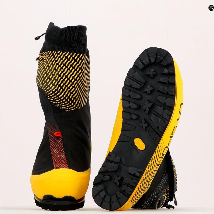 La Sportiva G2 Evo high-altitude boots black/yellow 21U999100 18