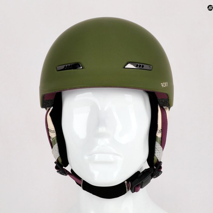 Women's snowboard helmet ROXY Angie 2021 burnt olive 9