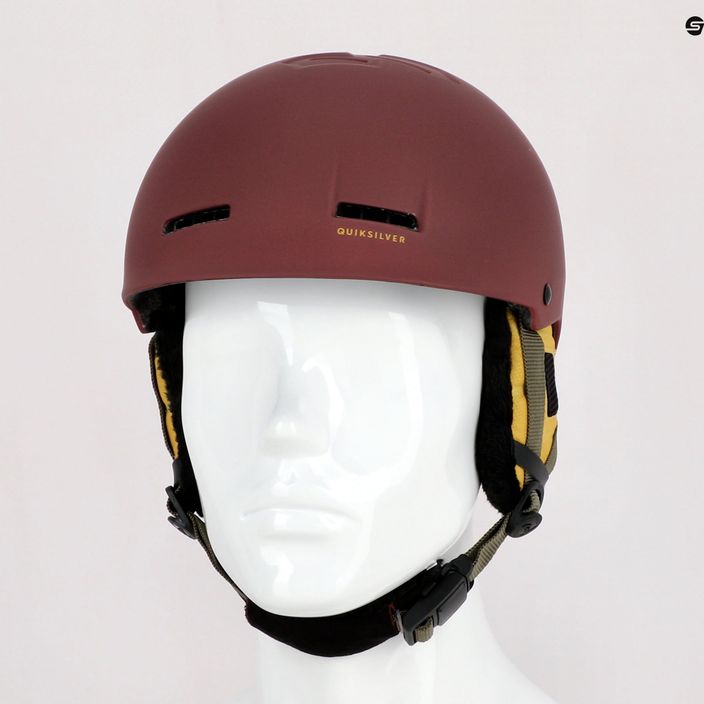 Quiksilver SKYLAB SRT M HLMT ski helmet maroon EQYTL03059-RRG0 9