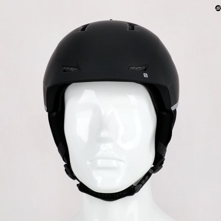 Men's ski helmet Salomon Pioneer Lt black L41158100 12