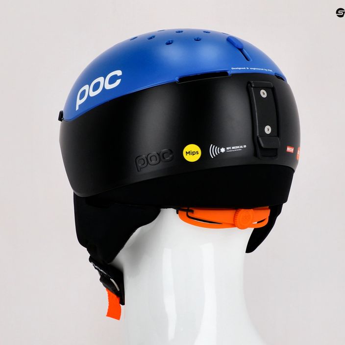 Ski helmet POC Meninx RS MIPS uranium black/natrium blue matt 9