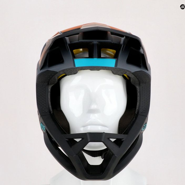 Fox Racing Proframe Vow bike helmet black and orange 29598 14