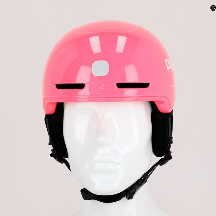 Children's ski helmets POC POCito Obex MIPS fluorescent pink 9