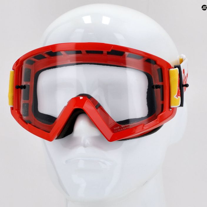 Red Bull SPECT Whip shiny red/white/clear flash 008 cycling goggles 4