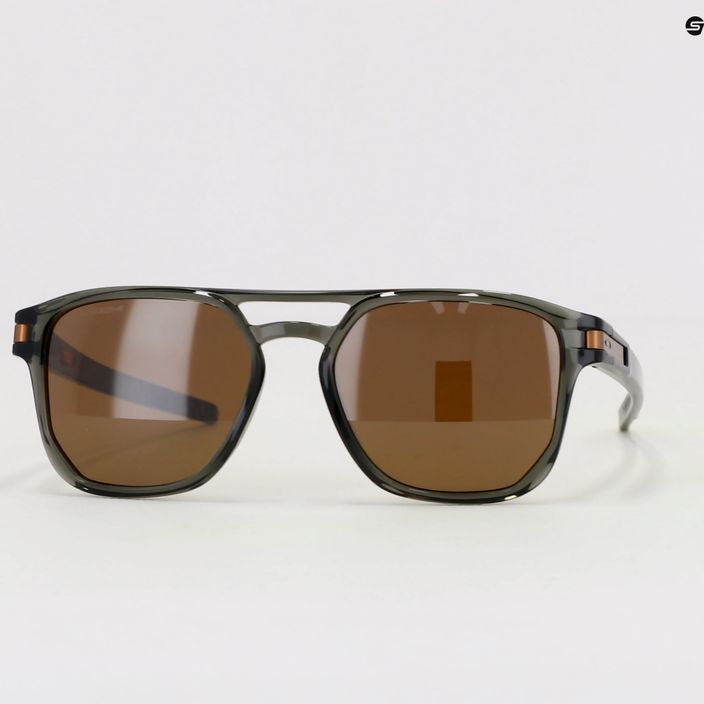 Oakley Latch Beta olive ink/prizm tungsten sunglasses 0OO9436 14