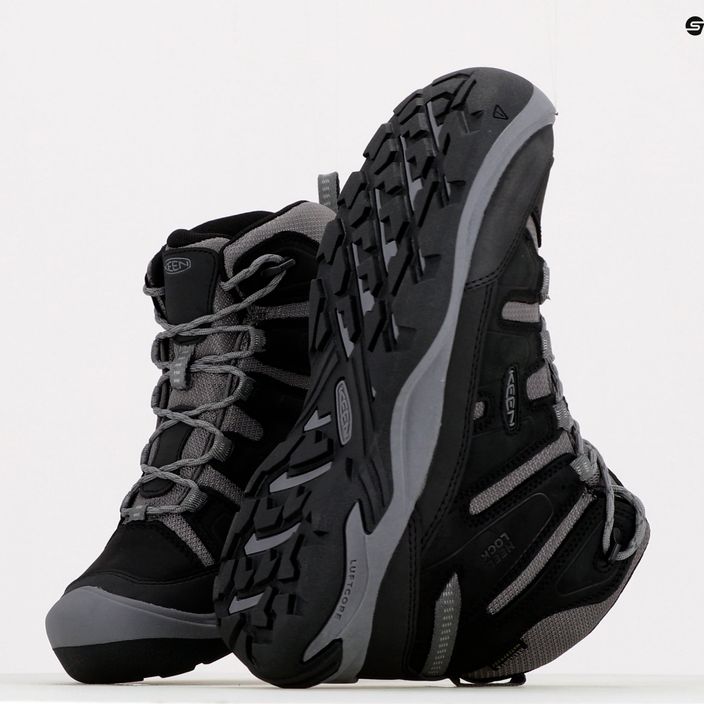 Men's trekking boots KEEN Circadia Mid Wp black-grey 1026768 15