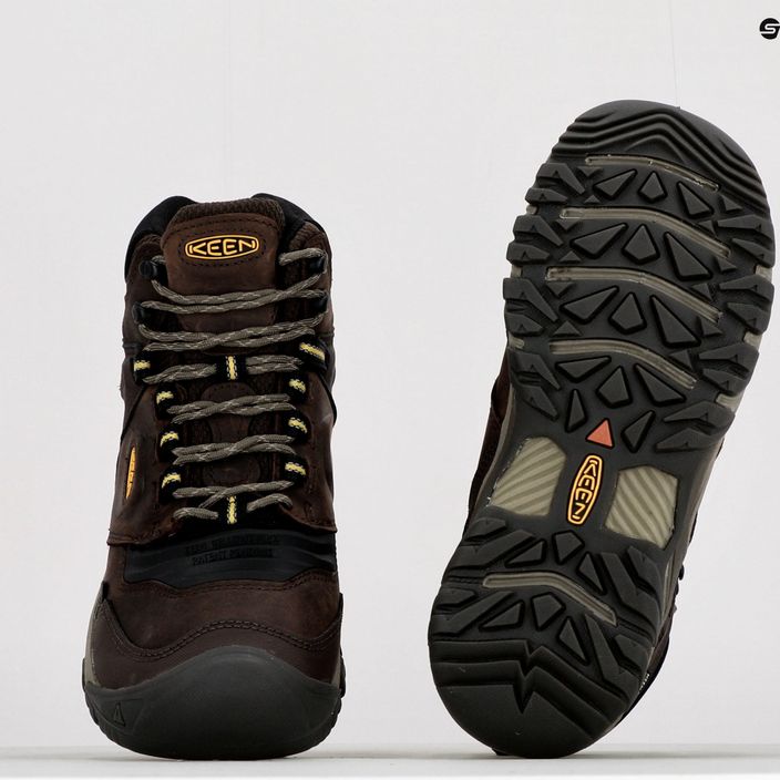 KEEN Ridge Flex Mid men's trekking shoes brown 1026614 17