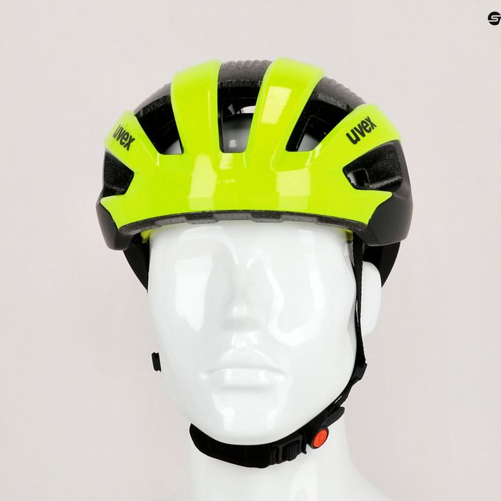 Bicycle helmet UVEX Rise CC yellow-black S4100900115 9