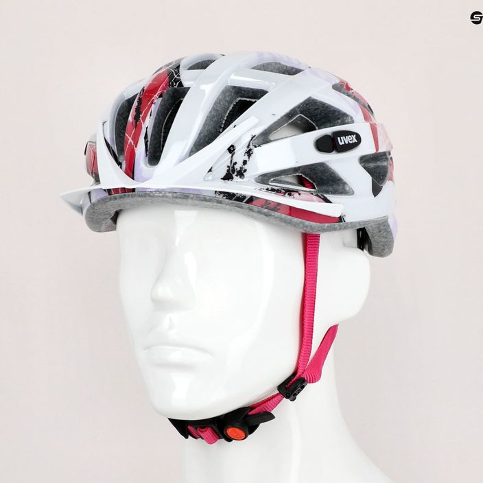 UVEX Air Wing bicycle helmet pink S4144260115 9