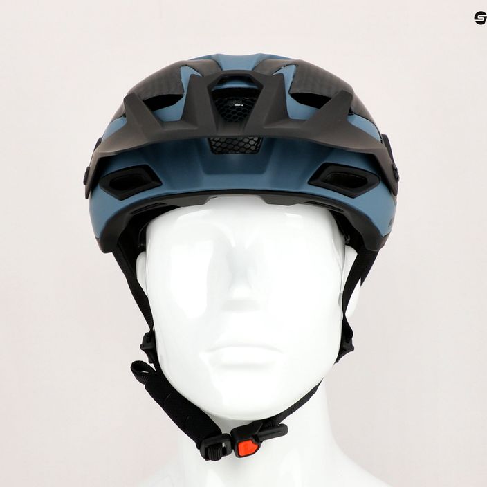 Bicycle helmet Alpina Rootage dirt blue matt 9