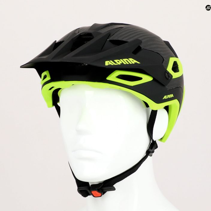 Bicycle helmet Alpina Rootage black neon/yellow 9