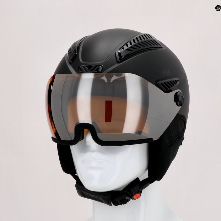 Women's ski helmet UVEX Hlmt 600 visor black 56/6/236/20 9