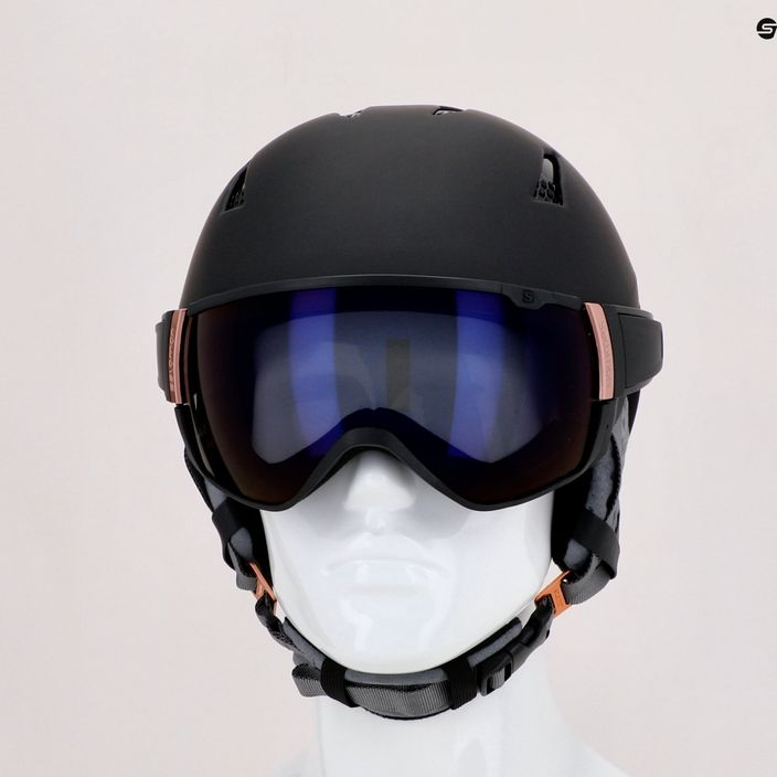 Women's ski helmet Salomon Mirage S black L40537600 9