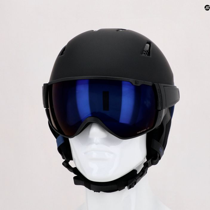 Salomon Driver men's ski helmet black L41532400 10