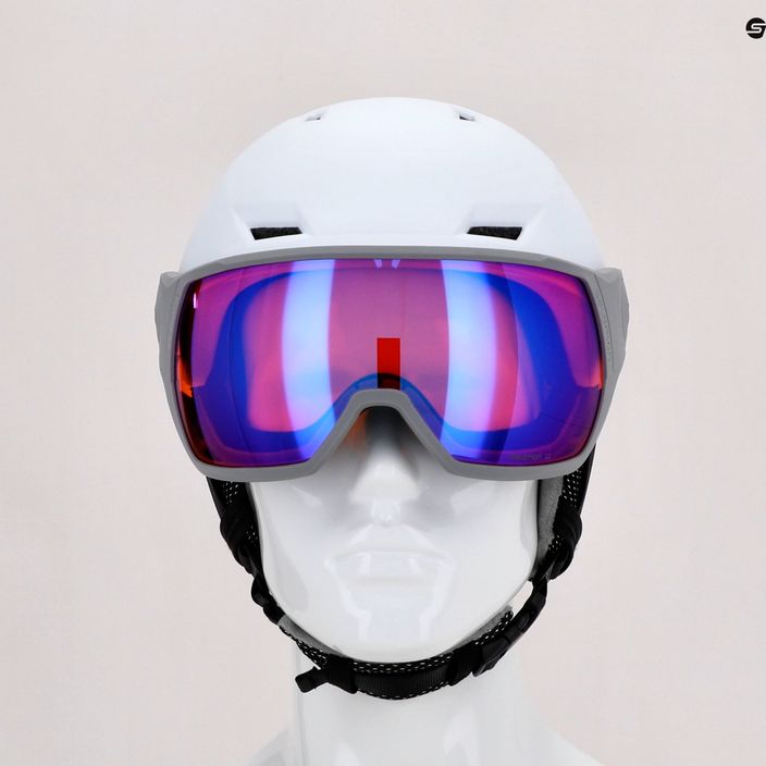 Women's ski helmet Salomon Icon Lt Visor white L41199700 9