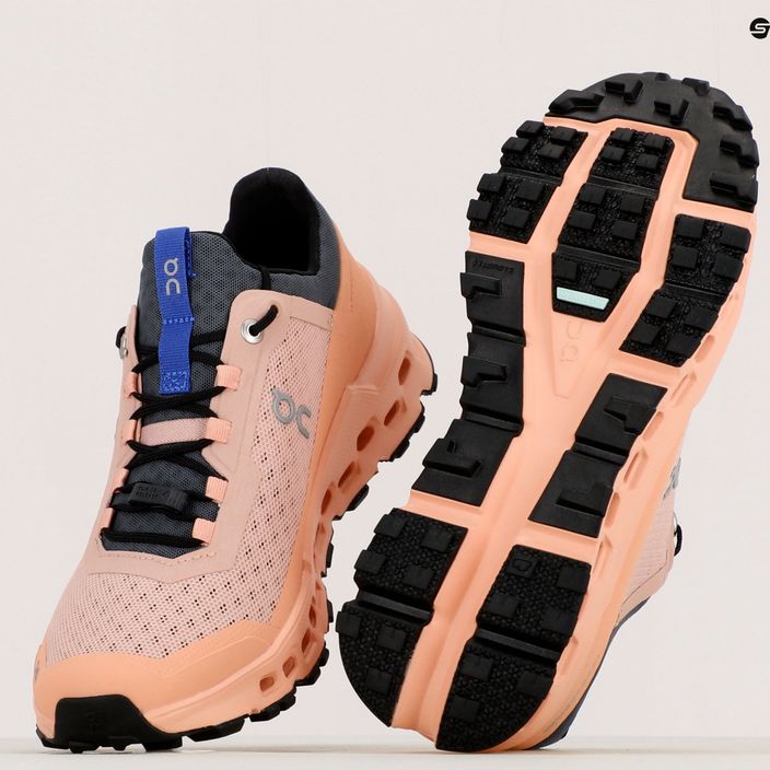 Women's running shoes On Cloudultra Rose/Cobalt 4498573 12