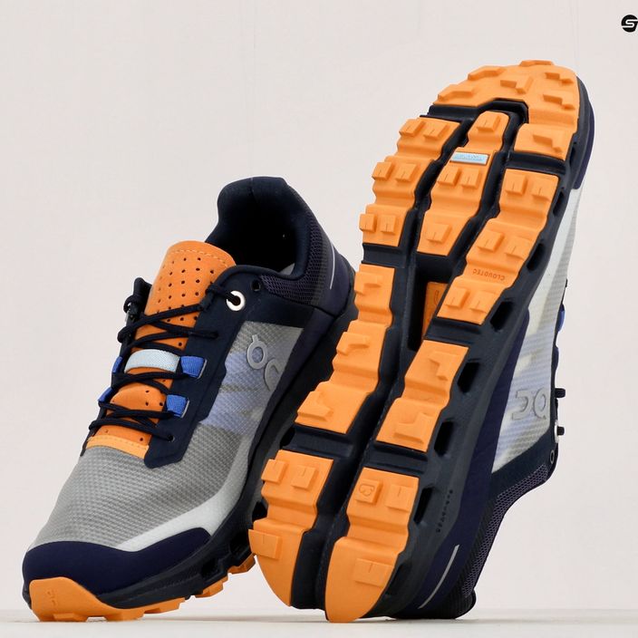 Women's running shoes On Cloudvista navy blue-grey 6498592 12