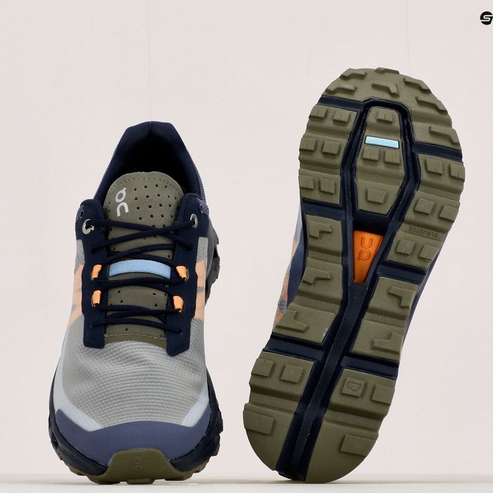 Men's running shoes On Cloudvista blue-grey 6498593 17