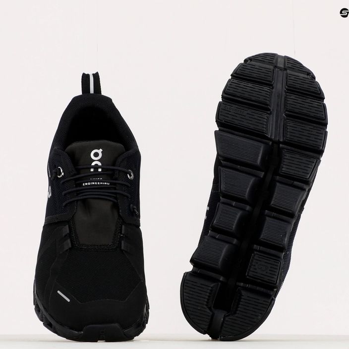 Women's running shoes On Cloud 5 Waterproof black 5998838 13