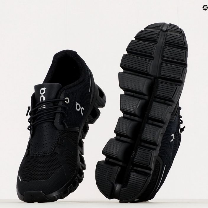 Women's running shoes On Cloud 5 black 5998905 10