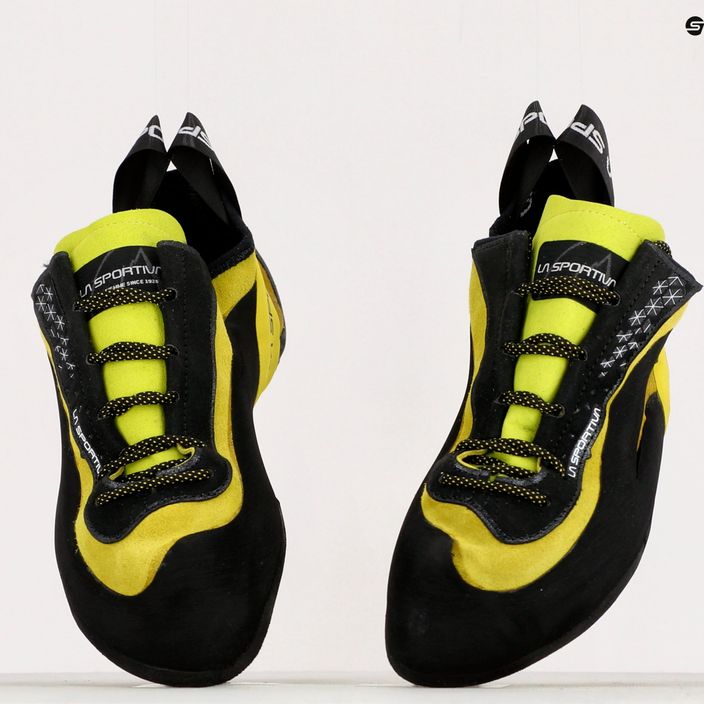Men's La Sportiva Miura climbing shoe yellow 20J706706 8