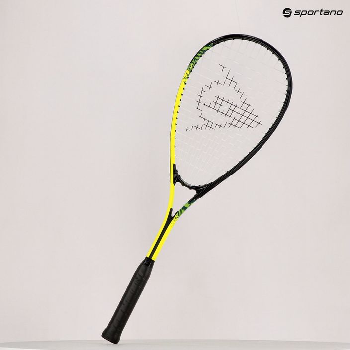Dunlop Force Lite TI squash racket yellow 773194 10