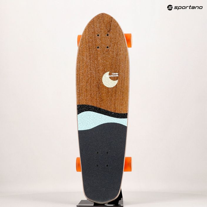 Globe Big Blazer brown-blue longboard skateboard 10525195_TEAKOCNS 11