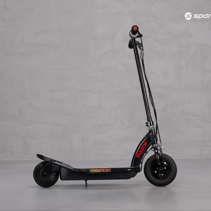 Razor E100 Powercore Alu children's electric scooter black 13173888 5