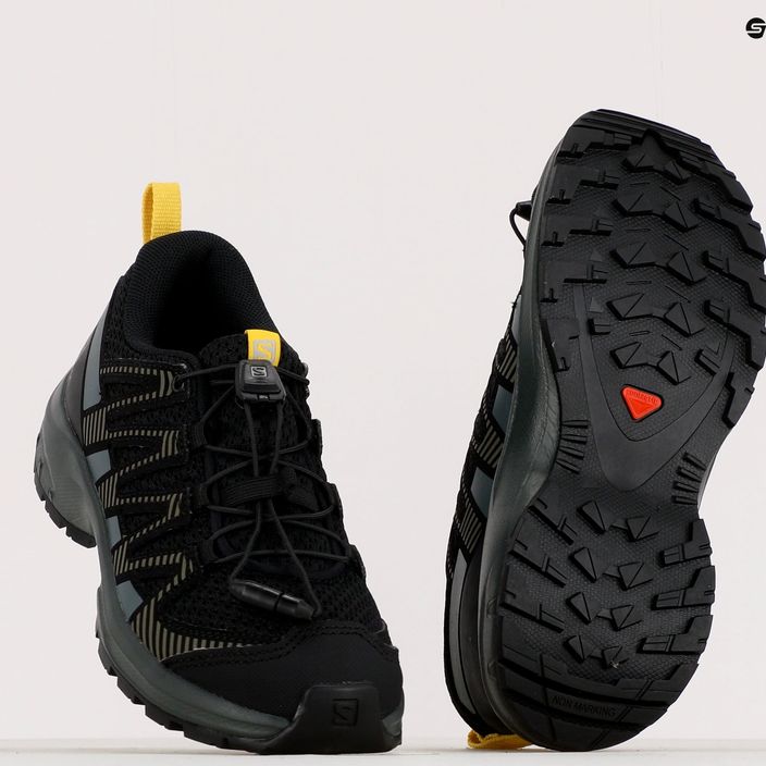 Salomon XA Pro V8 children's trail shoes black L41436100 17