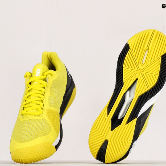 Men's tennis shoes Wilson Rush Pro 4.0 yellow WRS328610 10
