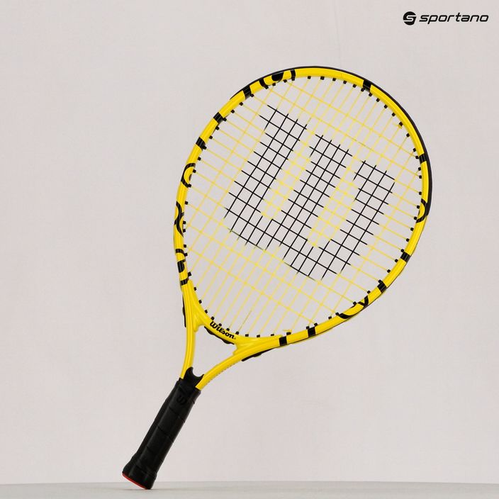 Wilson Minions Jr 19 children's tennis racket yellow and black WR068910H+ 8