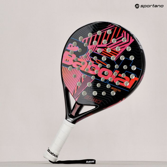 Babolat Defiance paddle racket pink/black 194498 12