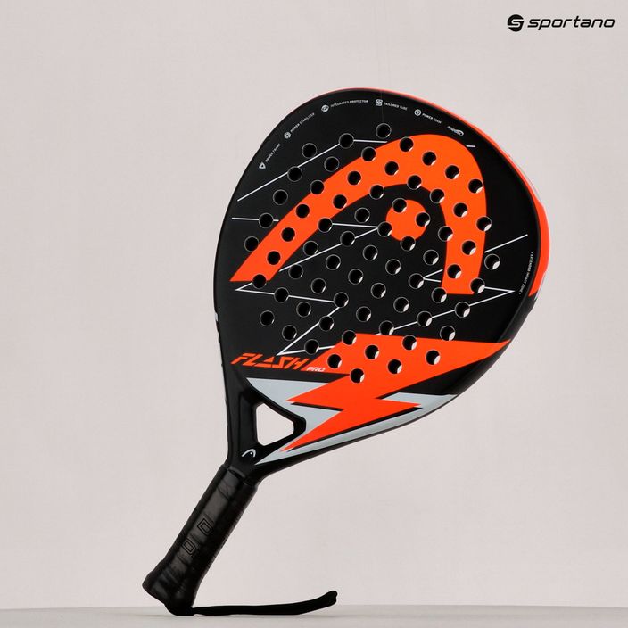 HEAD Flash Pro paddle racket black/red 228251 7