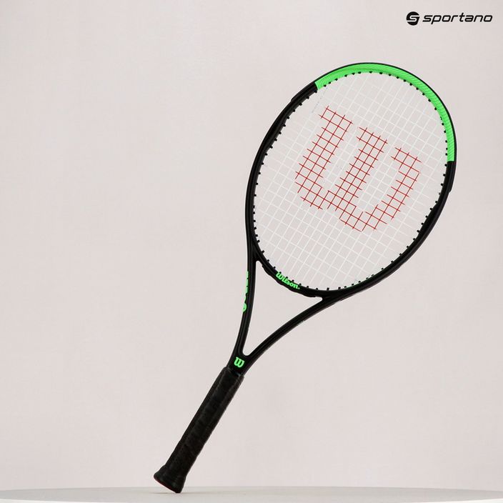 Wilson Blade Feel 103 tennis racket black-green WR083310U 14