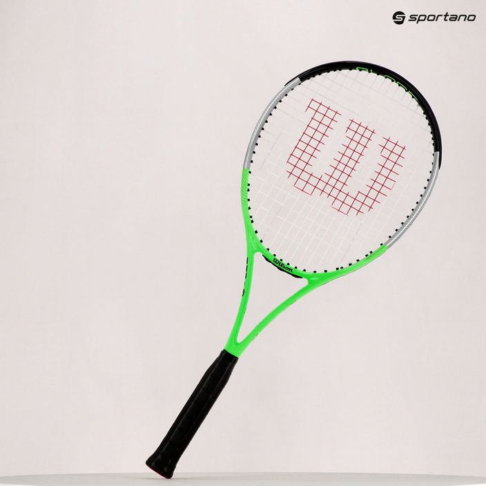 Wilson Blade Feel Rxt 105 tennis racket black-green WR086910U 13