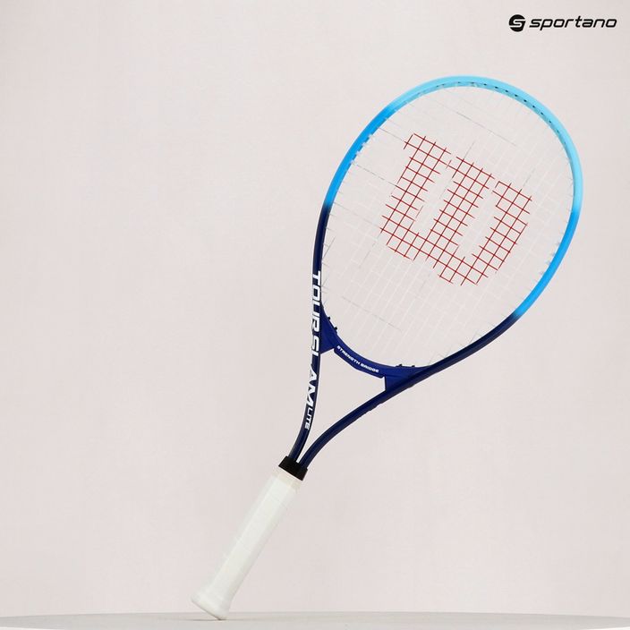 Wilson Tour Slam Lite tennis racket white and blue WR083610U 16