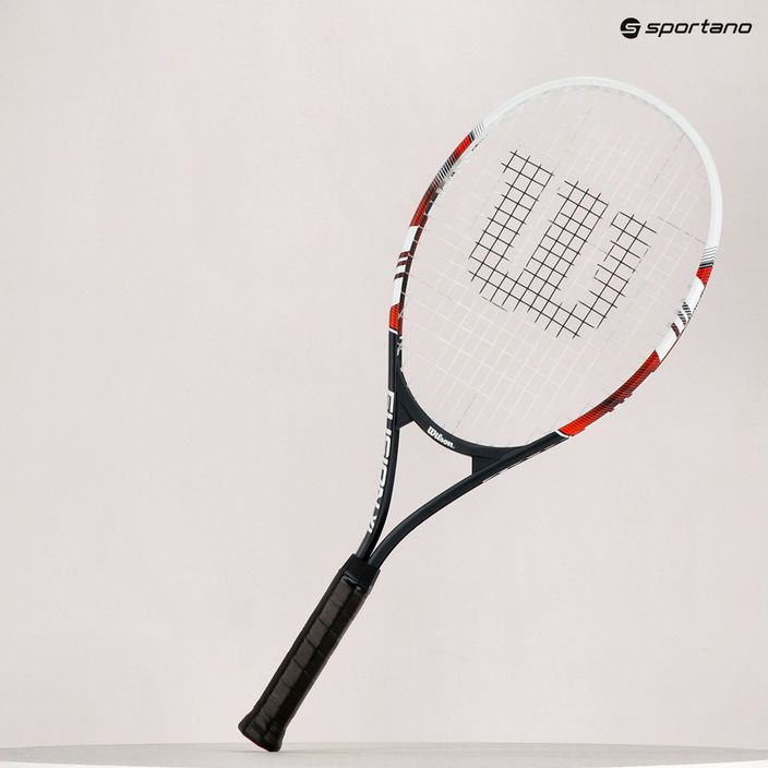 Wilson Fusion XL tennis racket black and white WR090810U 11