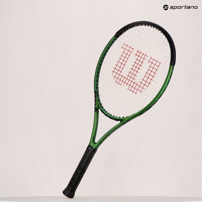 Wilson Blade 26 V8.0 children's tennis racket black-green WR079210U 11