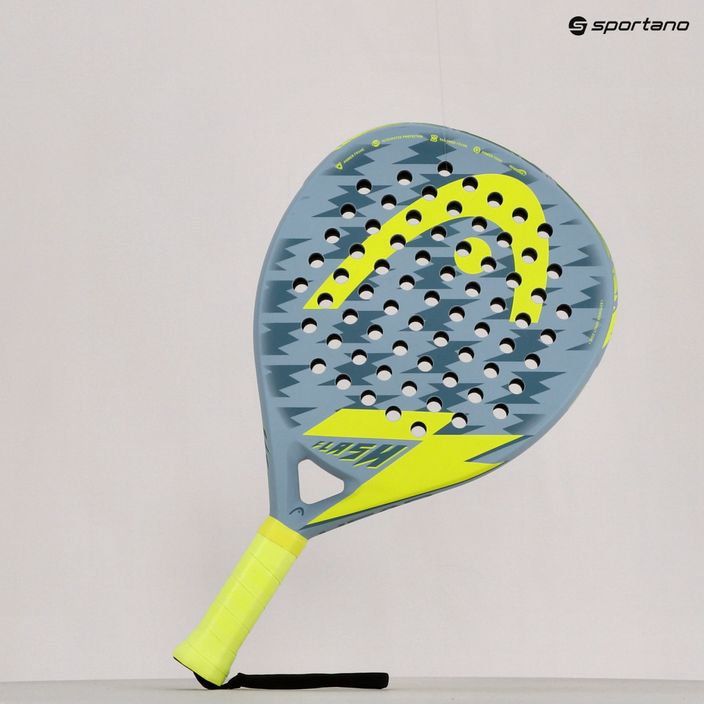 HEAD Flash grey-yellow paddle racket 228262 13