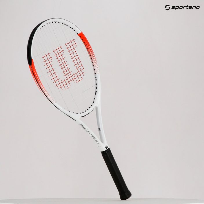 Wilson Pro Staff Precision Team 103 tennis racket red and white WR080510U 14