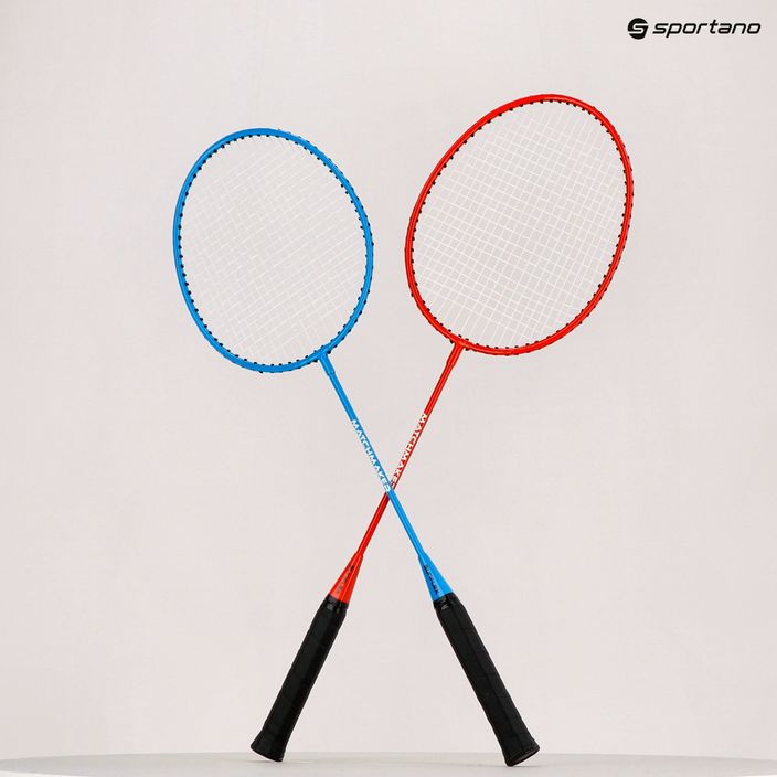 Sunflex Matchmaker 2 colour badminton set 53546 6