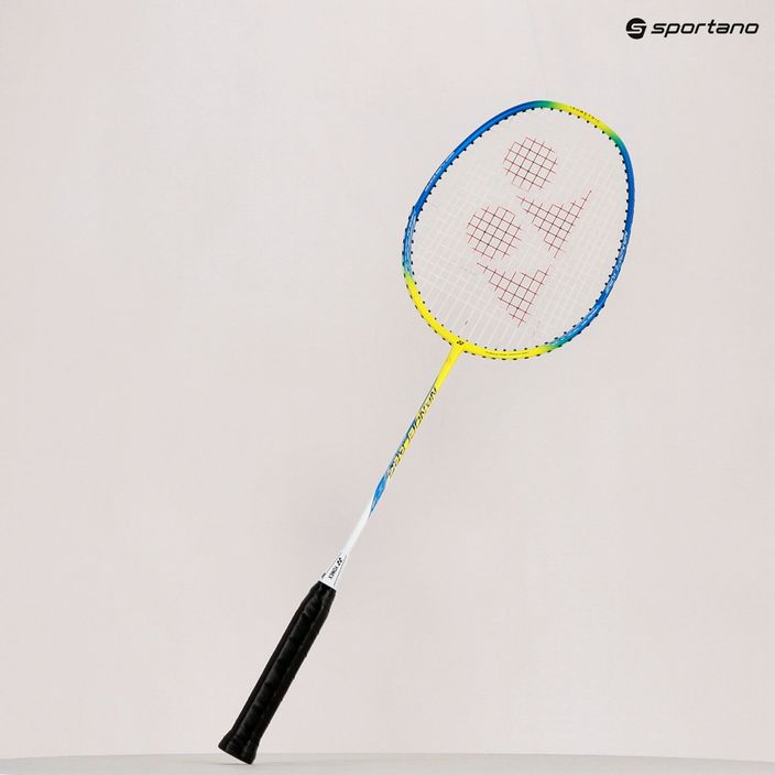 YONEX Nanoflare 100 badminton racket yellow-blue 7