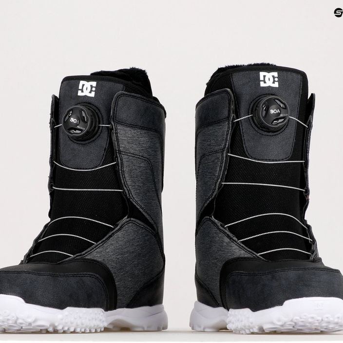 Women's snowboard boots DC Search W black 9