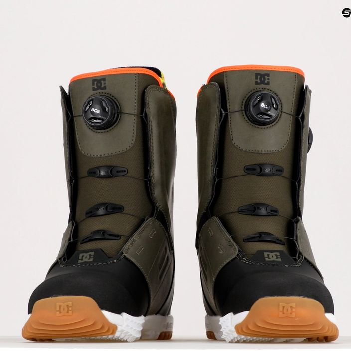 Men's snowboard boots DC Control Boa olive 10