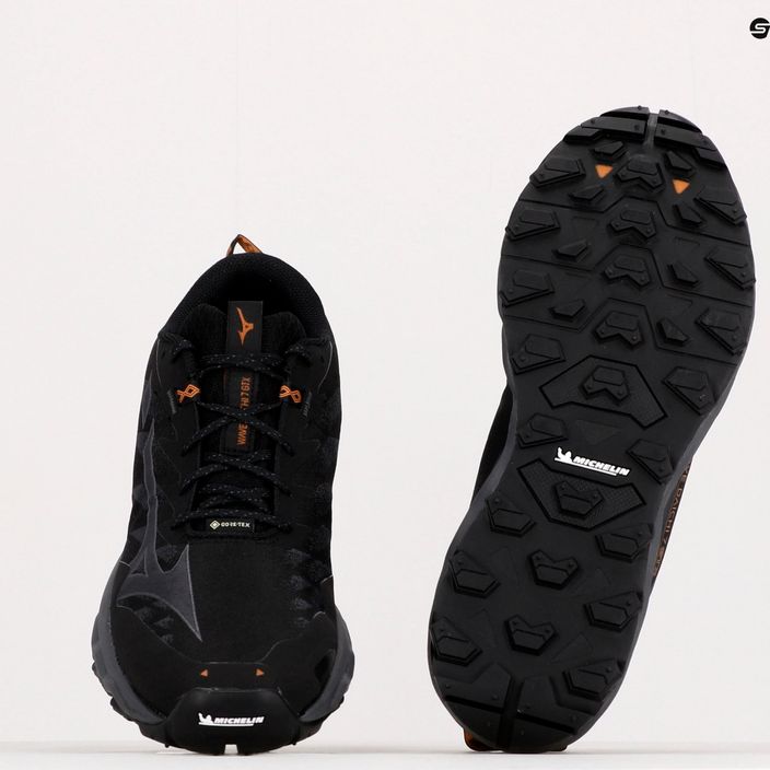 Men's running shoes Mizuno Wave Daichi 7 GTX black J1GJ225638 12